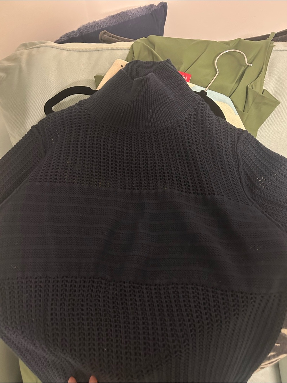 Women’s Black Knit Turtleneck Sweater